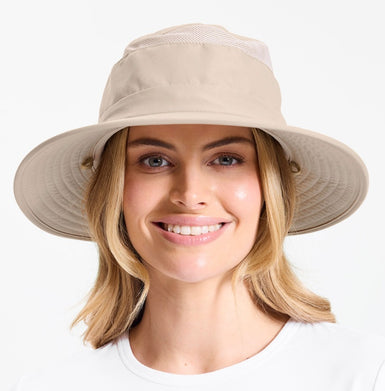 Everyday Broad Brim Sun Hat with 3.25" wide brim