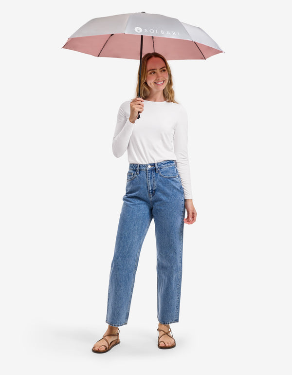 Silver / Light Pink,106cm Arc