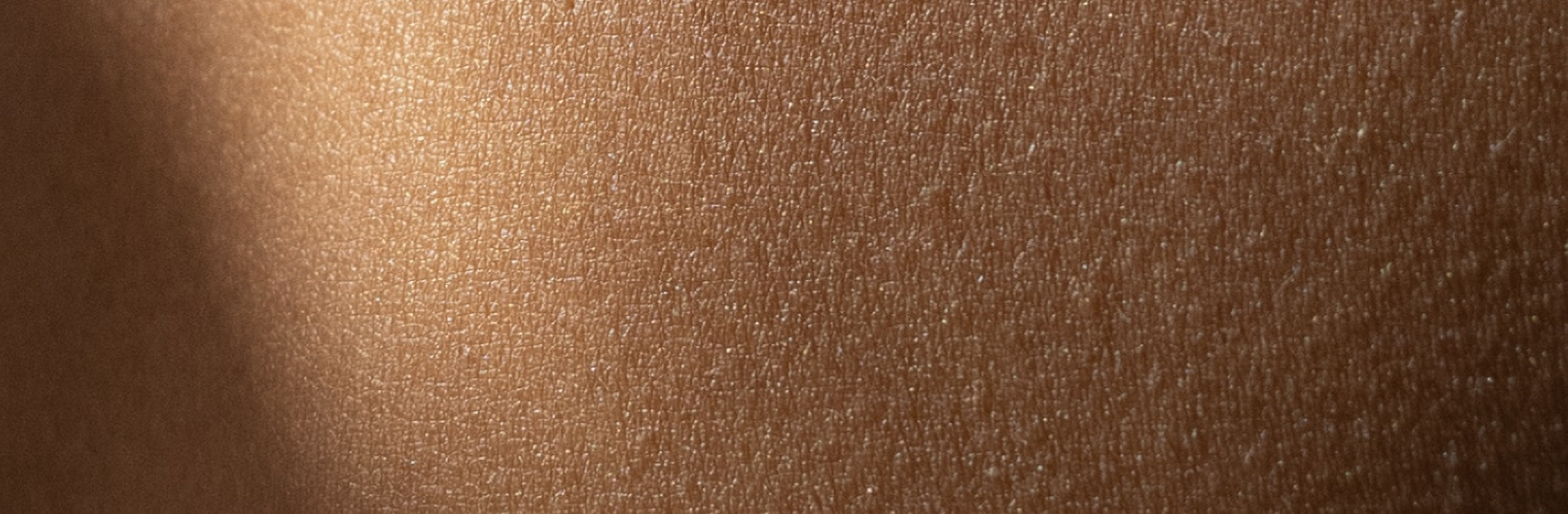 Close up image of human skin