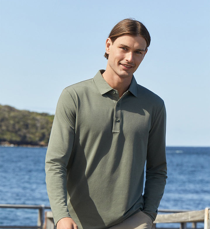 Man wearing UPF 50+ Solbari clothing