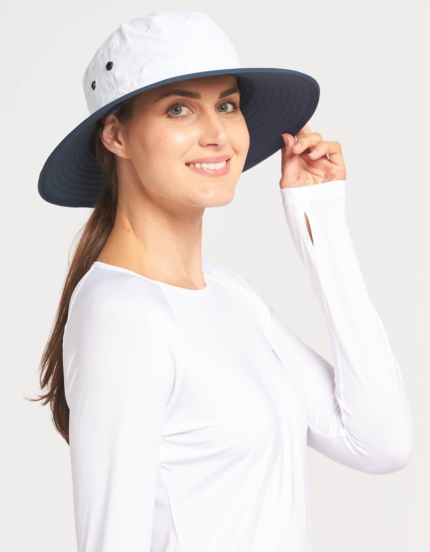 White / Navy